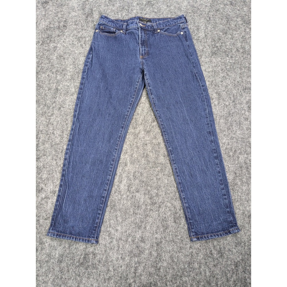 Banana Republic The Beau Jean 28/6 Medium Wash Straight Leg Denim Blue